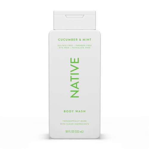 Native Body Wash with Cucumber & Mint