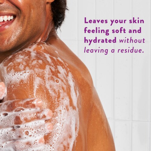 Native Body Wash with Lavendar & Rose Perspective: back