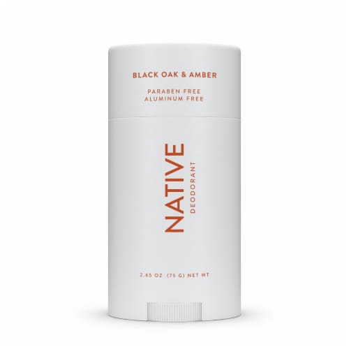 Native Black Oak & Amber Deodorant Perspective: back