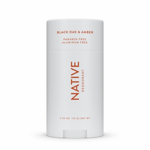 Native Black Oak & Amber Deodorant Perspective: back