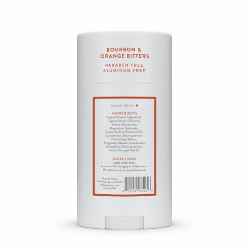 Native Bourbon and Orange Bitters Deodorant Perspective: back