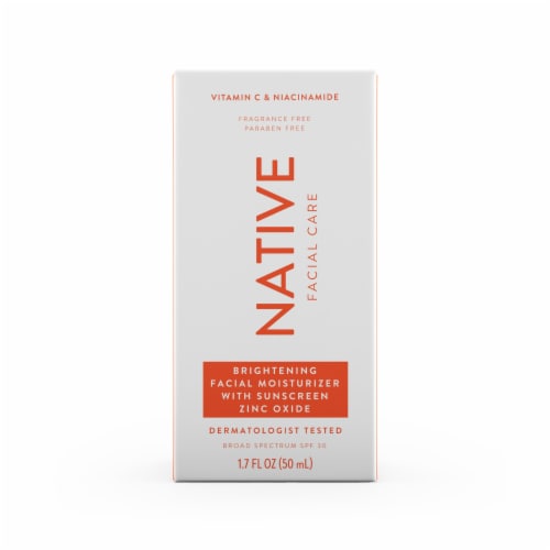Native Brightening Facial Moisturizer Perspective: back