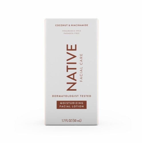 Native Moisturizing Facial Lotion Perspective: back