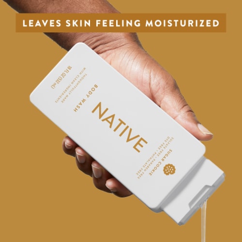 Native Limited Edition Sugar Cookie Body Wash, 18 oz Perspective: back