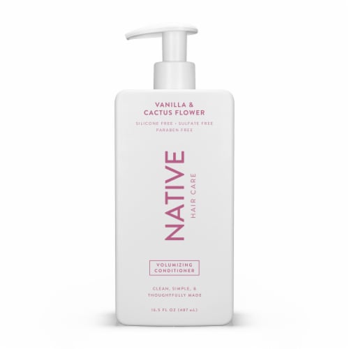 Native Volumizing Conditioner Vanilla & Cactus Flower Scent Perspective: back