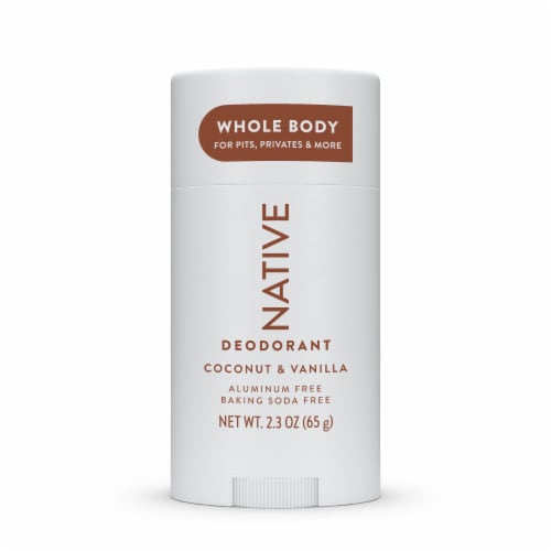 Native Whole Body Deodorant - Coconut & Vanilla Perspective: back