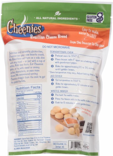 Cheenies™ Gluten-Free Cheese Bite Rolls Perspective: back