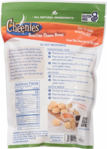 Cheenies™ Gluten-Free Cheese Bite Rolls Perspective: back