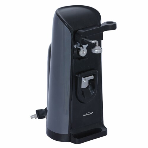 Brentwood Electric Can Opener with Knife Sharpener and Bottle Opener -  Black, 1 ct - Baker's