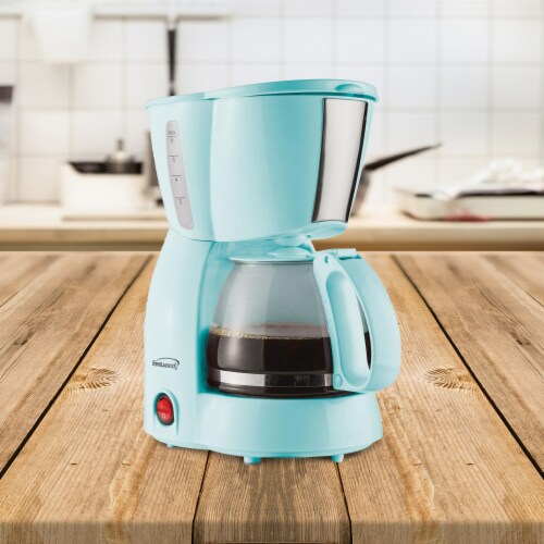 Brentwood 4 Cup 650 Watt Coffee Maker in Blue One Size Harris Teeter