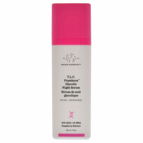 Drunk Elephant T.L.C. Framboos Glycolic Night Serum 30ml/1oz Perspective: back