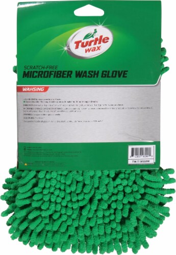 Turtle Wax™ Scratch-Free Microfiber Wash Glove Perspective: back
