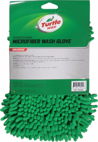 Turtle Wax™ Scratch-Free Microfiber Wash Glove Perspective: back