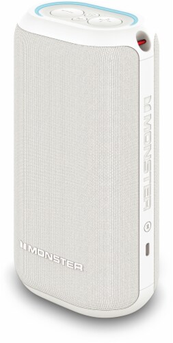 Monster DNA Max White Speaker Perspective: back