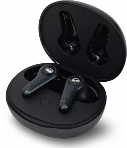 LifeWorks Monster® Clarity 8.0 with Charging Case - Black Perspective: back