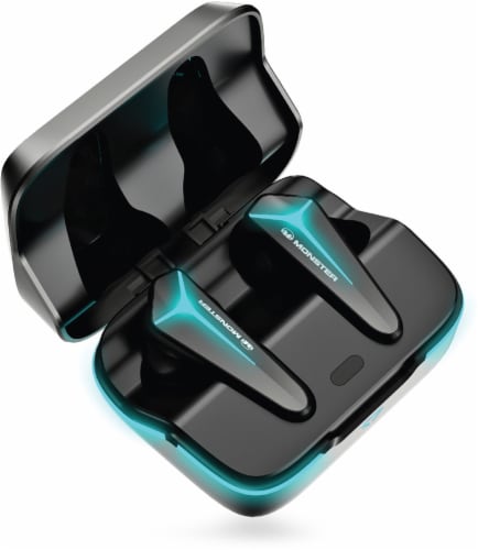 LifeWorks Mission Earbuds - Black Perspective: back