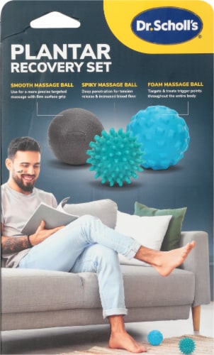 Dr. Scholl's® Roll Out Tension Plantar Recovery Set Perspective: back