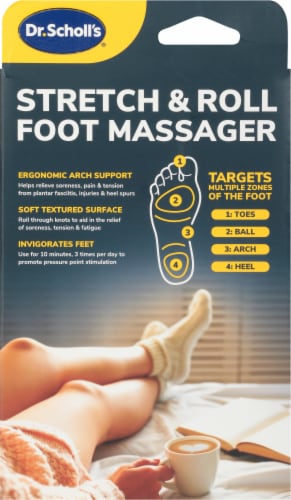 Dr. Scholl's® Stretch & Roll Foot Massager Perspective: back