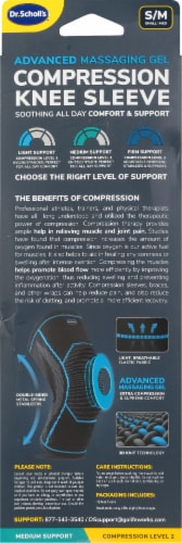 Dr. Scholl's™ Advanced Massaging Gel Compression Knee Sleeve Perspective: back