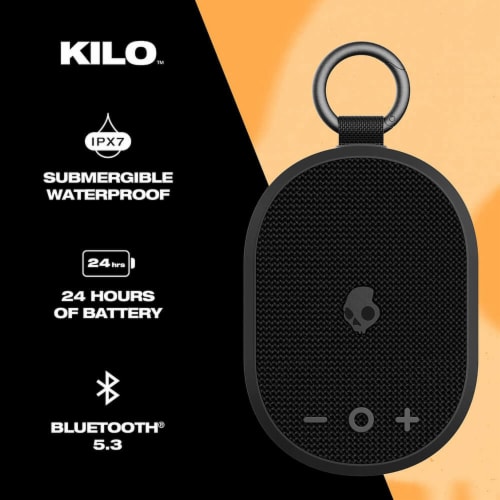 Skullcandy Kilo Compact Wireless Speaker - Black Perspective: back