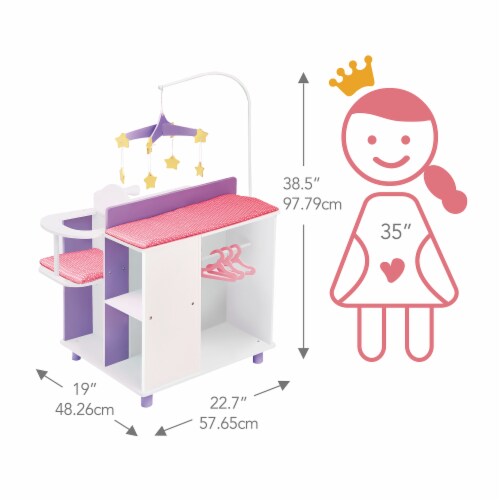 Baby alive changing shop station