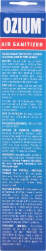 Ozium® Original Air Sanitizer Perspective: back