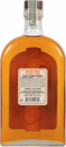 Bird Dog Peach Whiskey Perspective: back