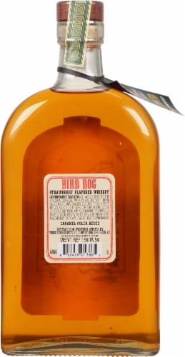 Bird Dog Strawberry Flavored Whiskey Perspective: back