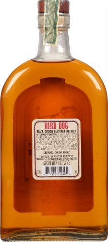 Bird Dog Whiskey Black Cherry Whiskey Perspective: back