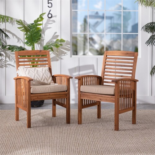 Cushioned patio on sale chairs