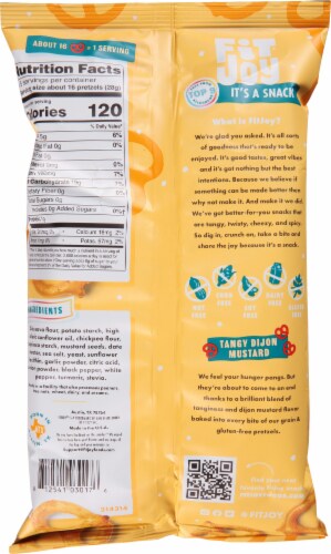FitJoy® Honey Mustard Grain Free Pretzel Twists Perspective: back