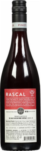 Rascal Pinot Noir Perspective: back