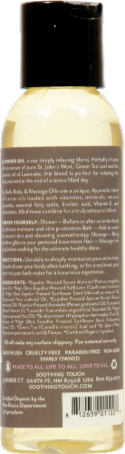 Soothing Touch Lavender Bath/Body/Massage Oil Perspective: back