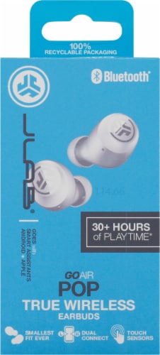 JLab Audio Go Air Pop True Wireless Earbuds - Lilac Perspective: back