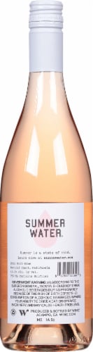 Summer Water Rose Wine Perspective: back