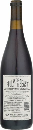 Folly of the Beast Pinot Noir Red Wine Perspective: back