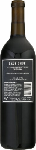 Chop Shop® Cabernet Sauvignon Red Wine Perspective: back