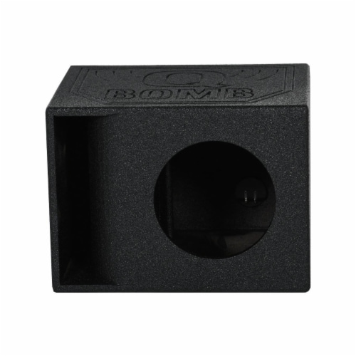 QPower QBomb QBOMB12HP Single 12 Vented Port Subwoofer Box w/ Bedliner
