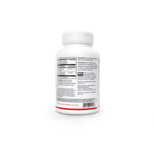HumanN SuperBeets Heart Tablets Perspective: back