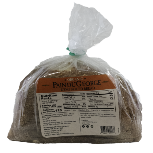 The Essential Baking Company PainduGeorge Demi Sliced Bread Perspective: back