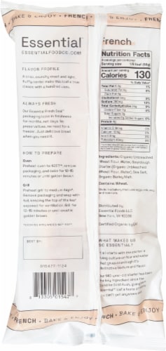 The Essential™ Baking Company Take & Bake French Loaf Perspective: back