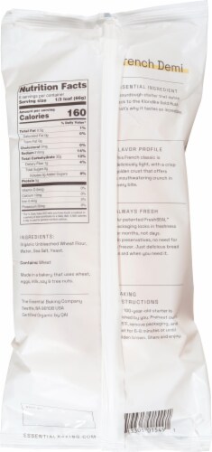 The Essential Baking Company Take & Bake French Demi Baguettes Perspective: back