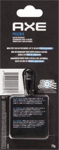 Axe Phoenix Crushed Mint & Rosemary Car Air Freshener Perspective: back