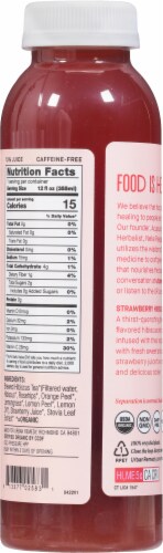 Urban Remedy Strawberry Hibiscus Rose Revitalizing Tea Tonic Perspective: back