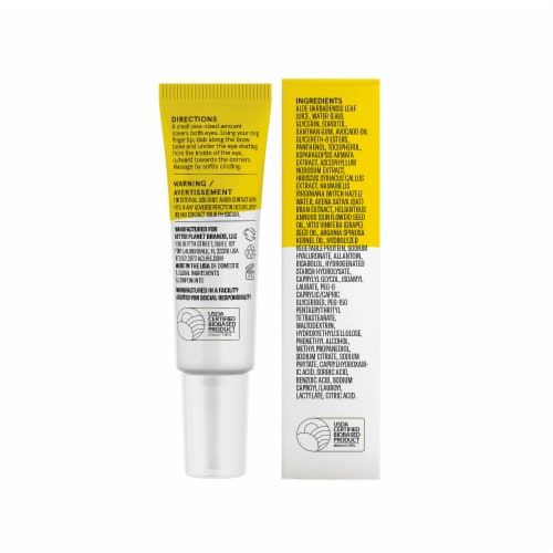 Acure Brightening Eye Contour Gel Perspective: back