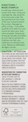 Acure® Ultra Hydrating Eye Cream Perspective: back