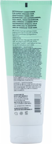 Acure Juice Cleanse Supergreens & Adaptogens Conditioner Perspective: back