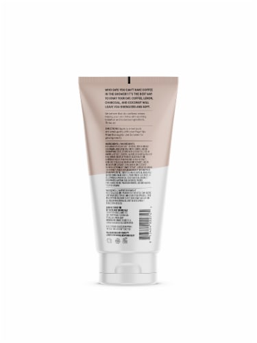 Acure Energizing Coffee Body Scrub Perspective: back