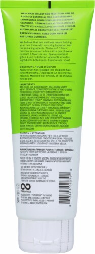 Acure Lemongrass and Argan Curiously Clarifying Shampoo Perspective: back