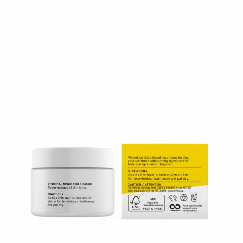 Acure Brightening Vitamin C Jelly Mask Perspective: back